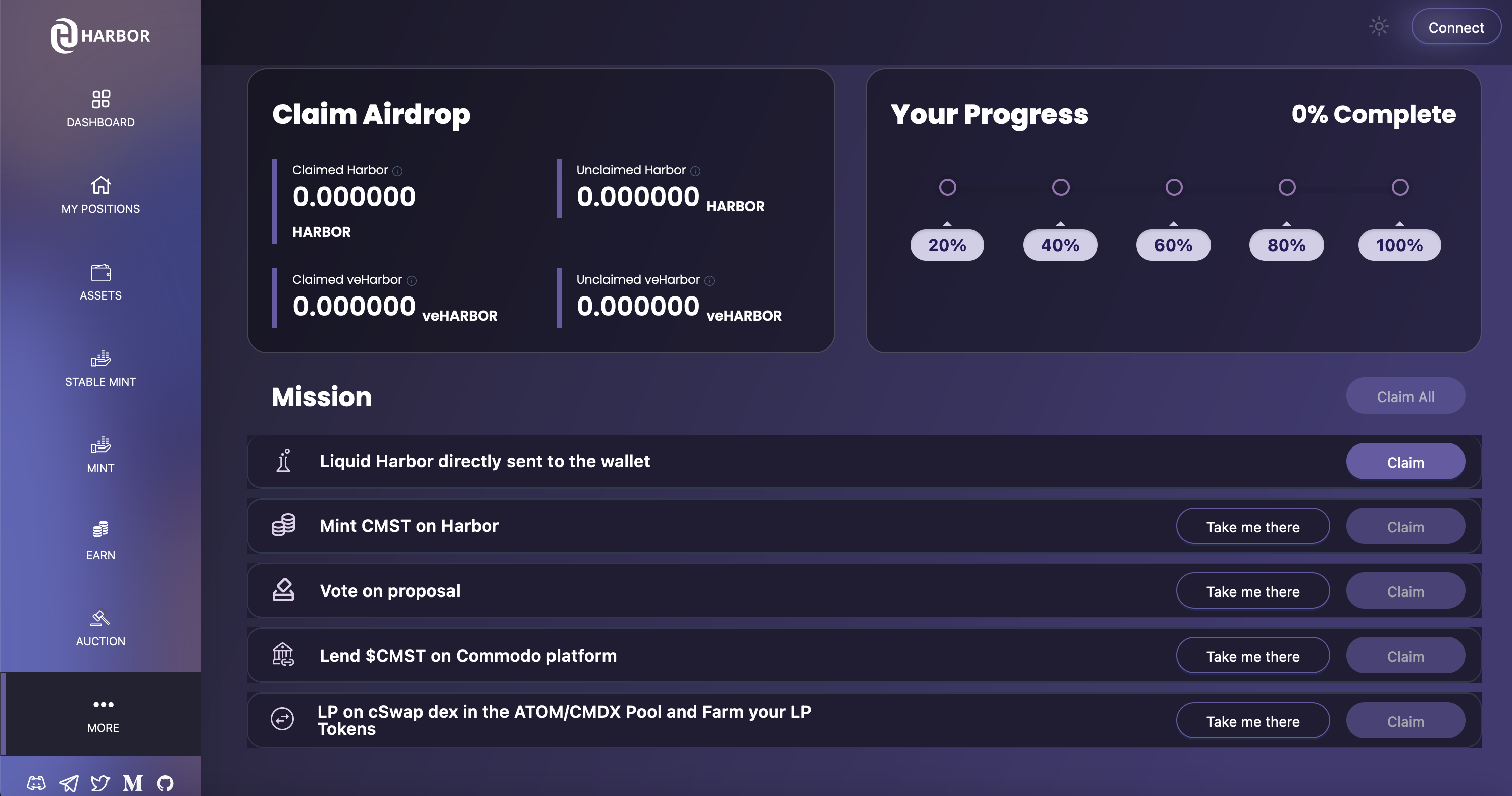 Harbor Airdrop (Cosmos) - Claim Guide Part 2